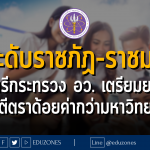 ยกระดับราชภัฏ-ราชมงคล รัฐมนตรีกระทรวง อว. เตรียมยกระดับ หลังถูกตีตราด้อยค่ากว่ามหาวิทยาลัยอื่น